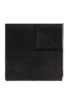 Black Scarf with monogram FERRAGAMO - Vitkac AS